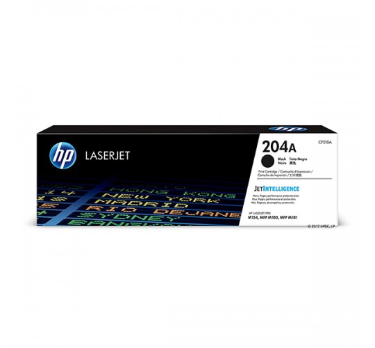 HP CF510A / CF511A / CF512A / CF513A (204A) 原廠碳粉